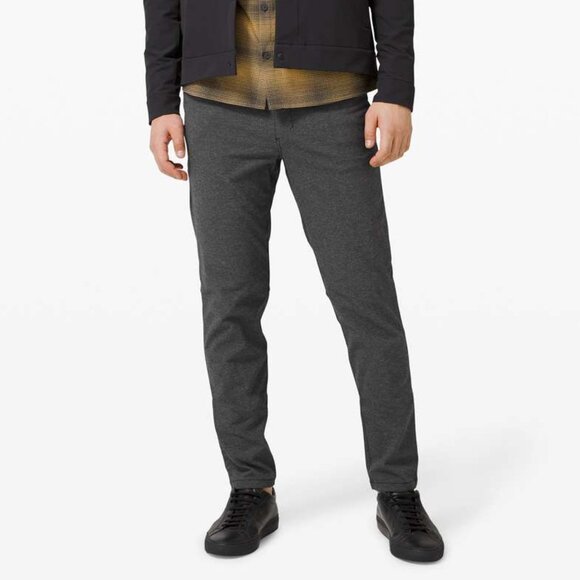 Lululemon Men's ABC Pant Slim *Tech Canvas 34" - Grey - Picture 1 of 9